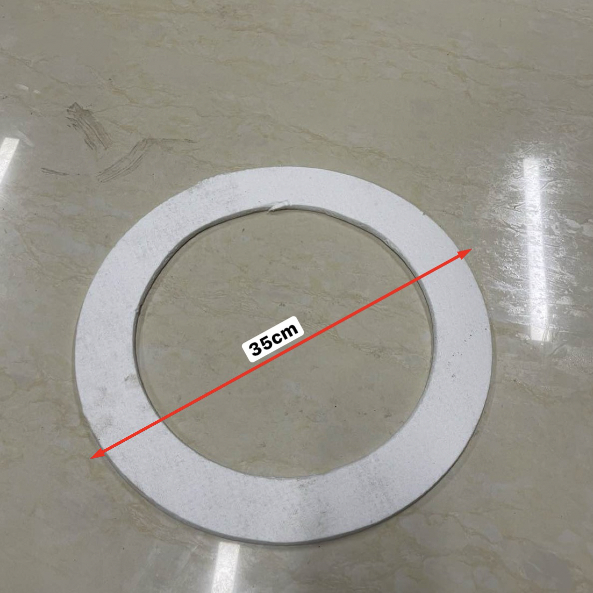 隔热棉硅酸铝陶瓷纤维纸高温防火阻燃围炉煮茶炉专用垫厚度5毫米