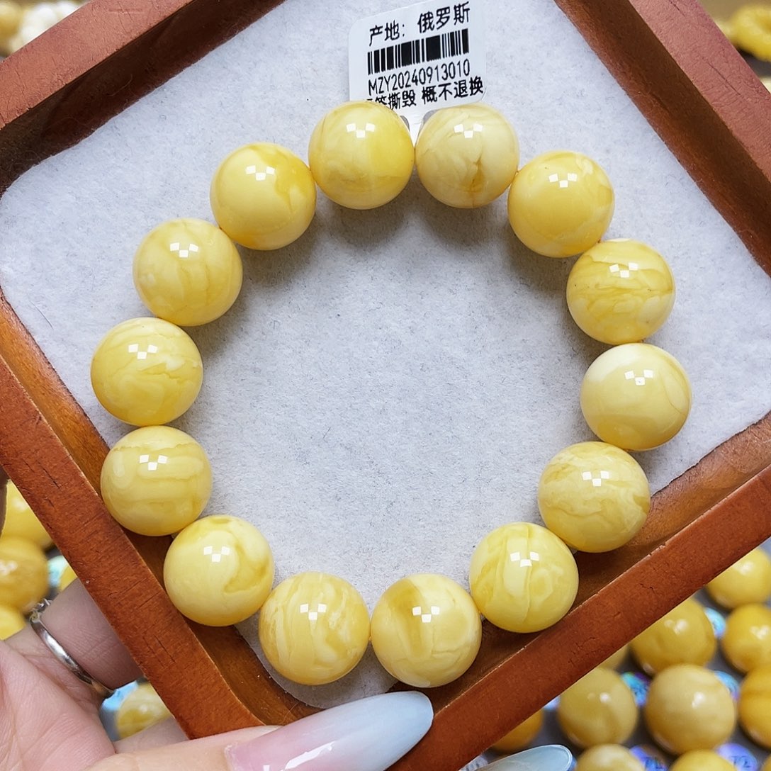 未镶嵌琥珀珠宝奇石15+mm瑕疵
