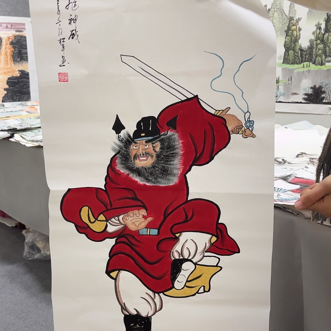 国画LD国画作品单幅任发