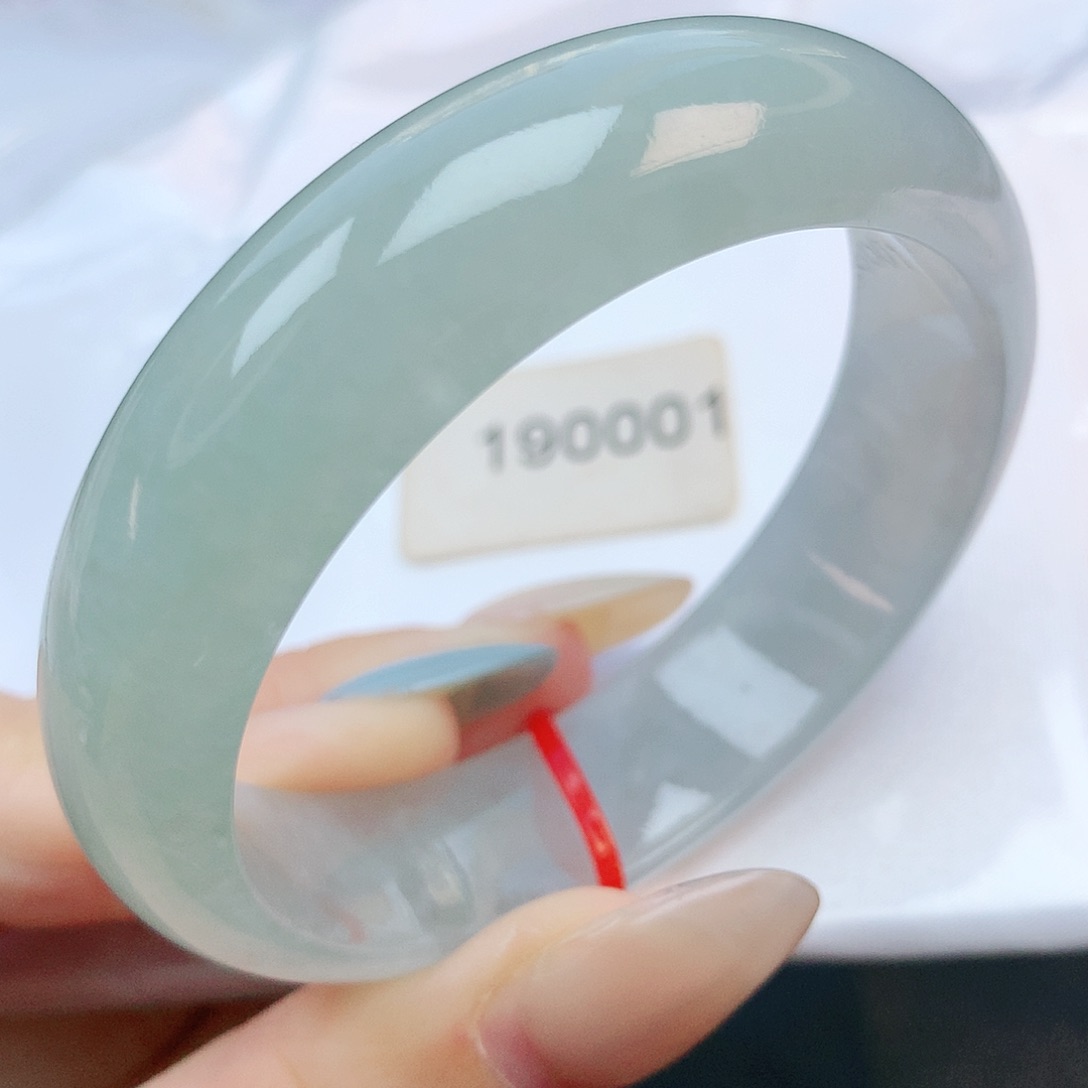 未镶嵌手镯翡翠52圈口190001