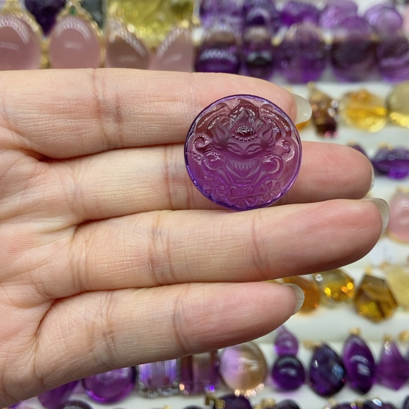 【闪购商品】水晶水晶吊坠未镶嵌