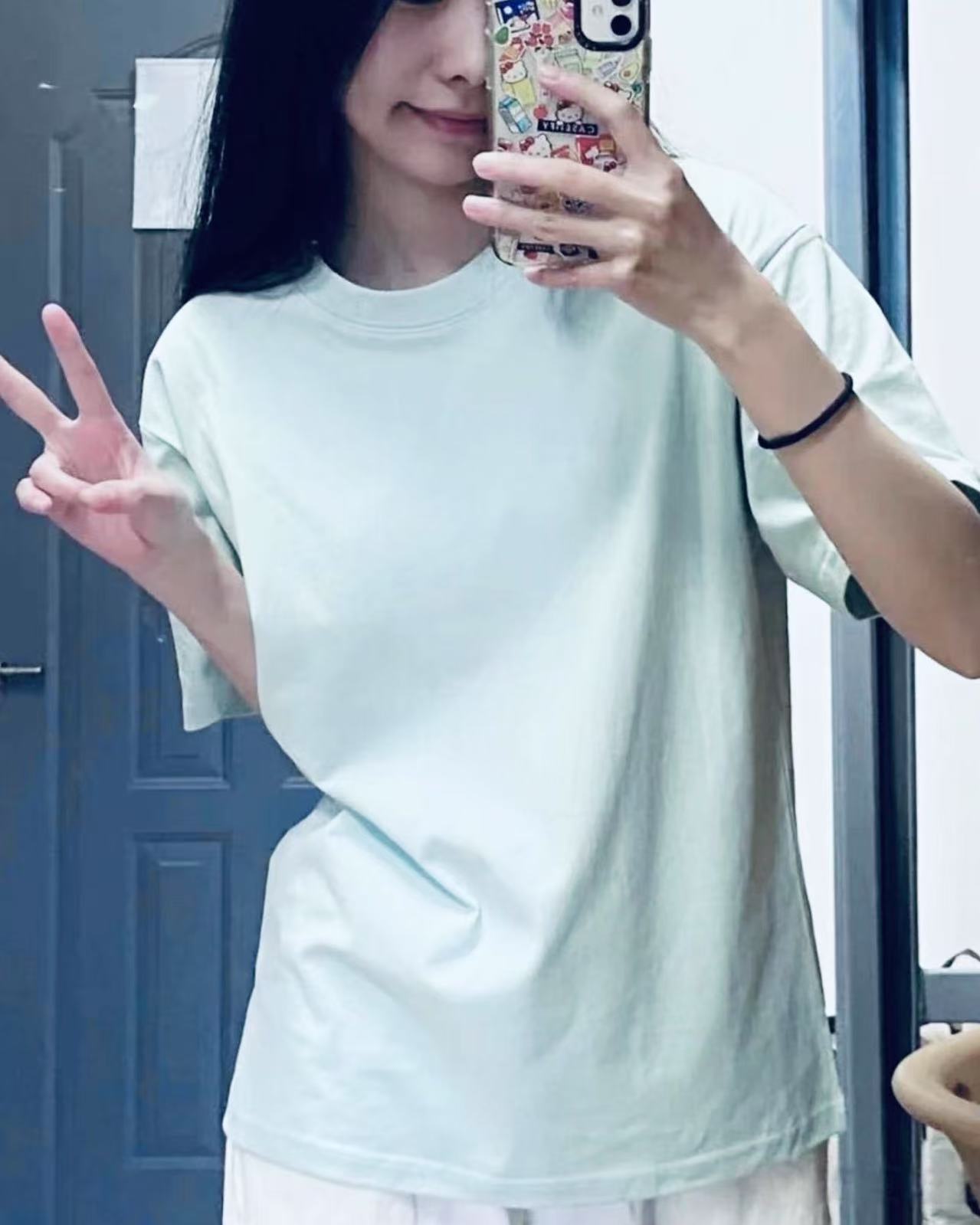 NN719--时尚女装设计感圆领卫衣宽松简约百搭休闲