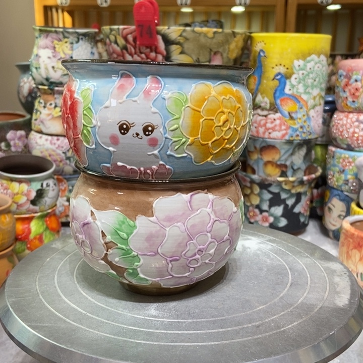 景德镇艺术手绘作品