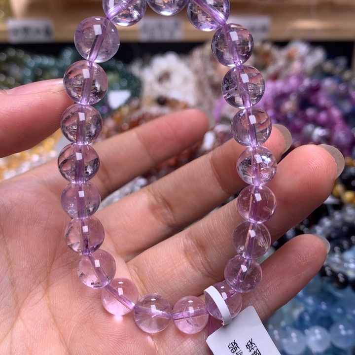 未镶嵌手串水晶8.9玻利维亚