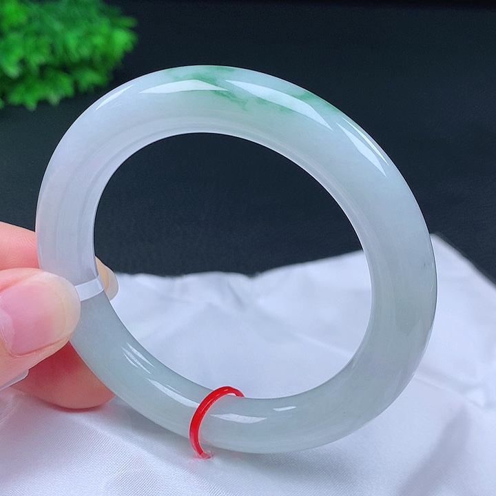 翡翠未镶嵌手镯53圈685006