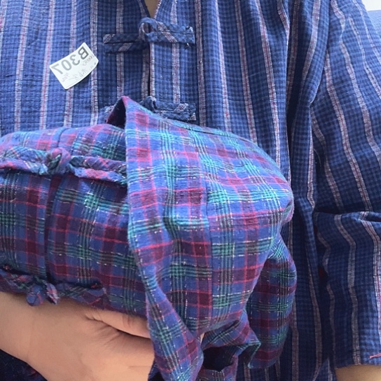 棉纯棉土布衣服2件