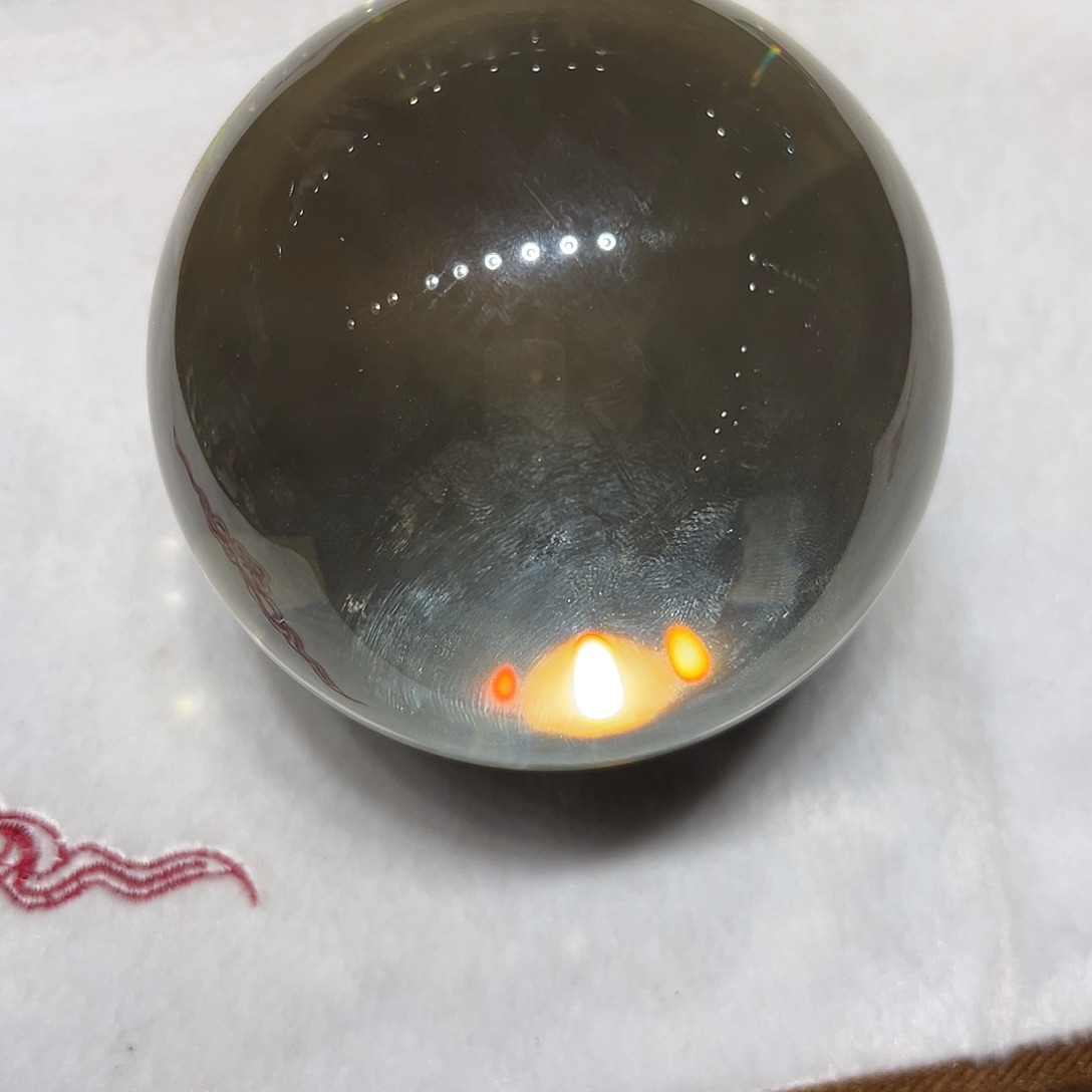 水晶水晶球摆件未镶嵌洪****材