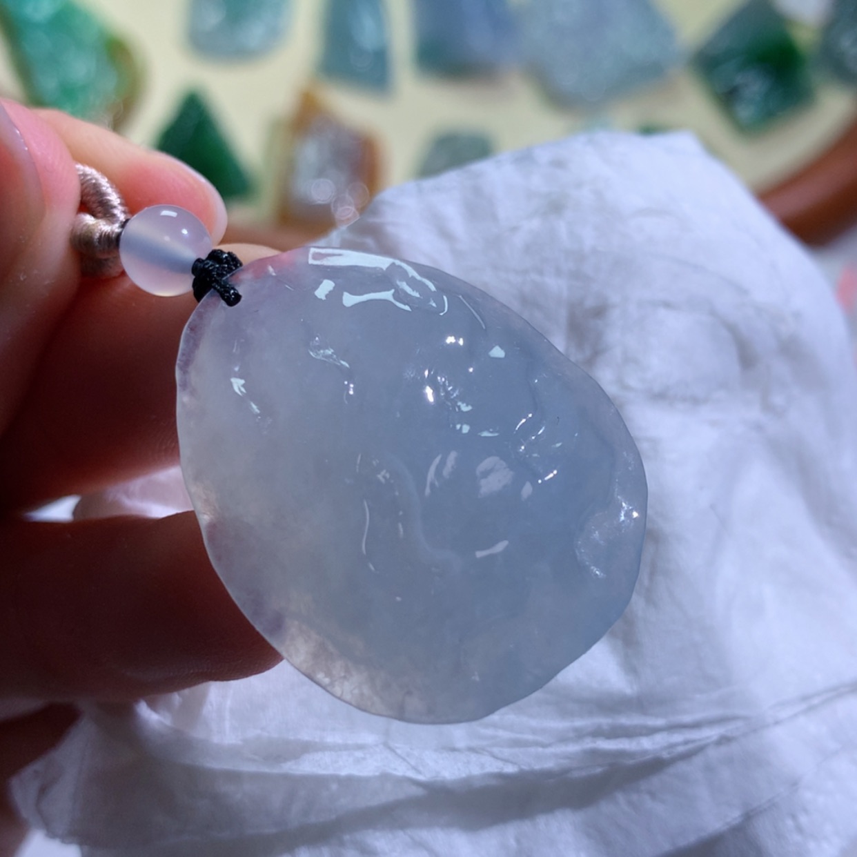 【闪购商品】翡翠吊坠(不含链)未镶嵌 6775