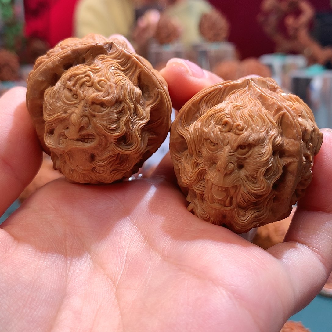 文玩核桃把件————————