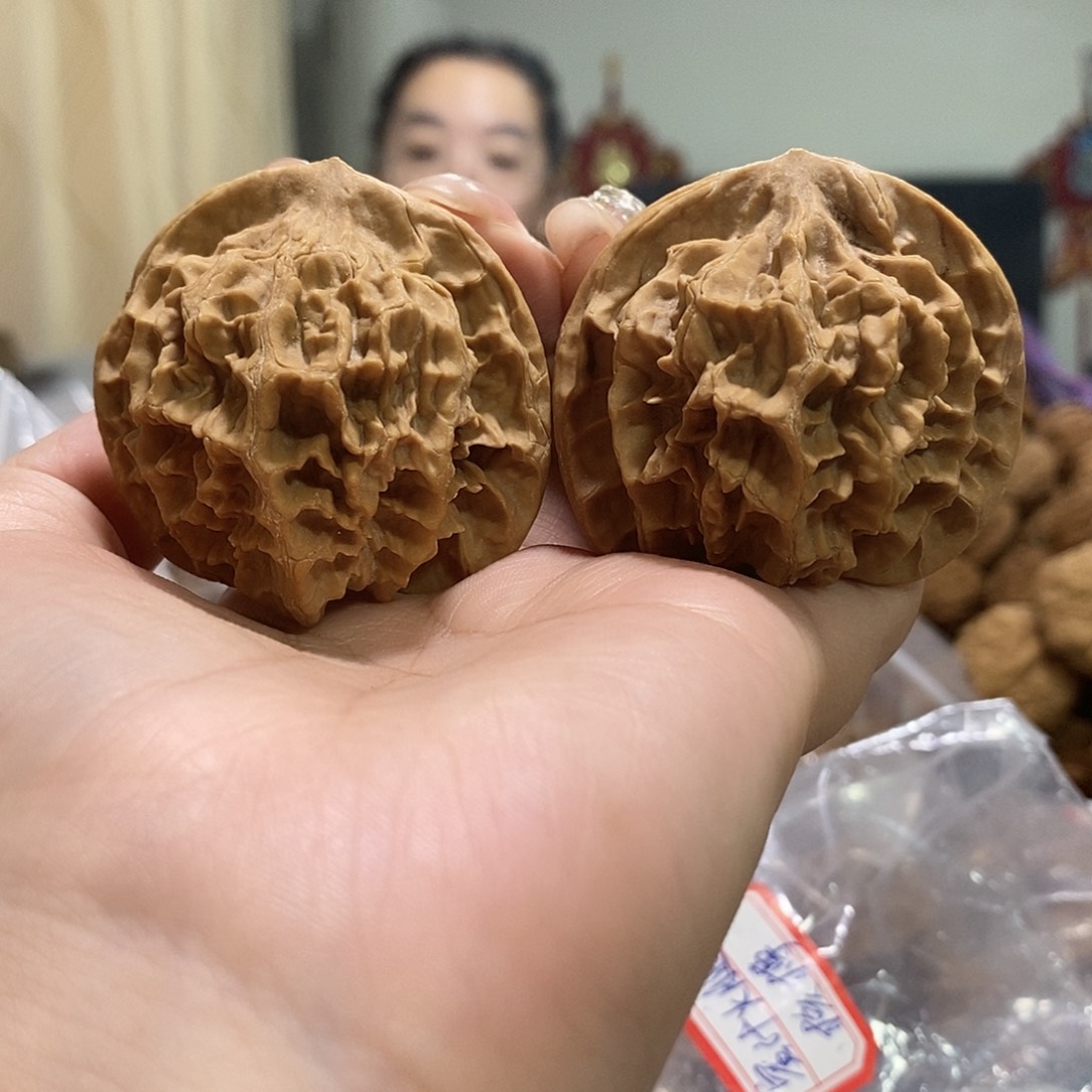 把件文玩核桃48龙鳞纹