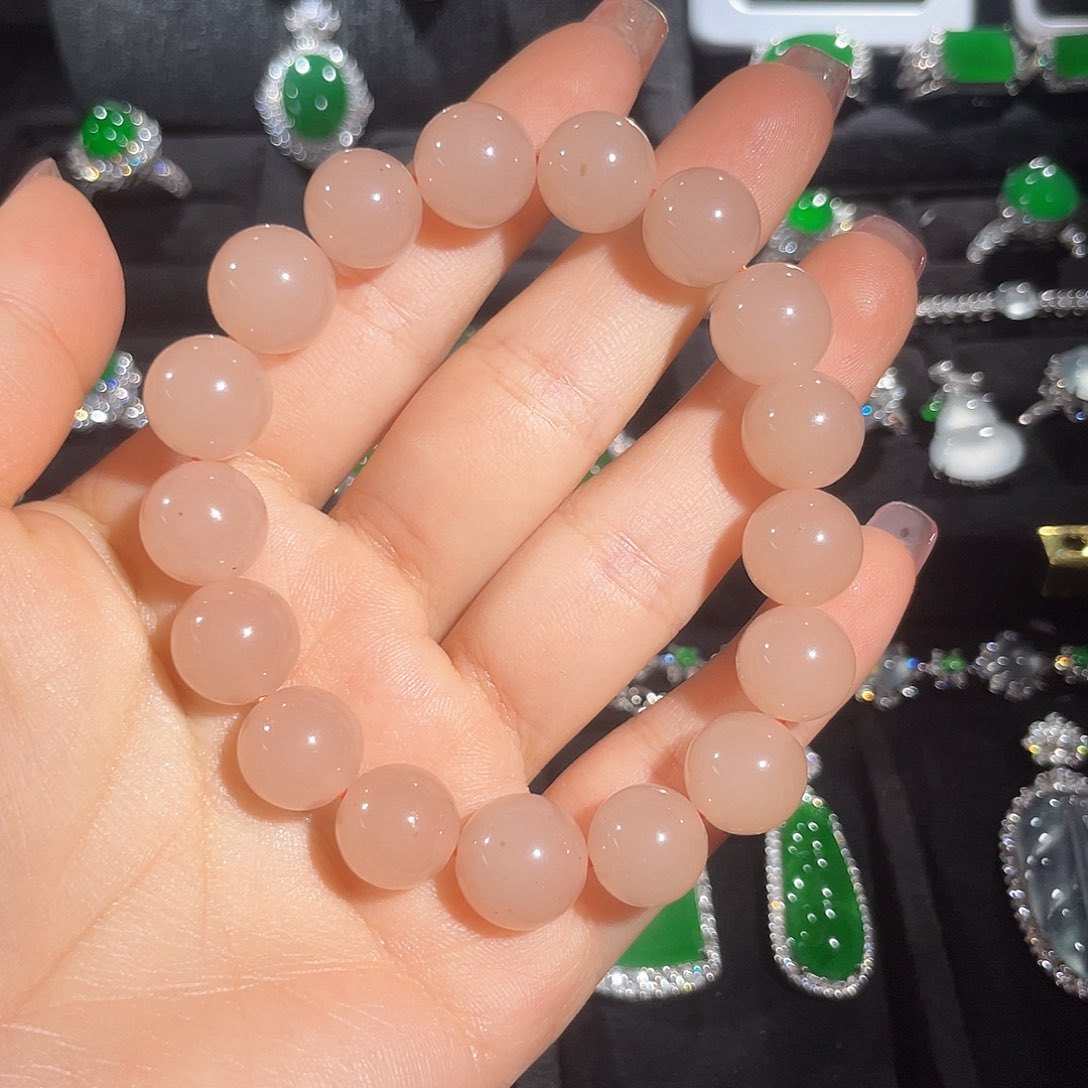 孔雀石未镶嵌手链