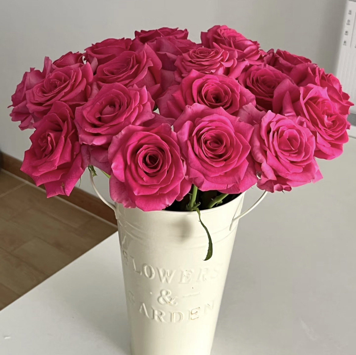 （曼曼）弗洛伊德玫瑰15+5支防损鲜花任意2单包邮