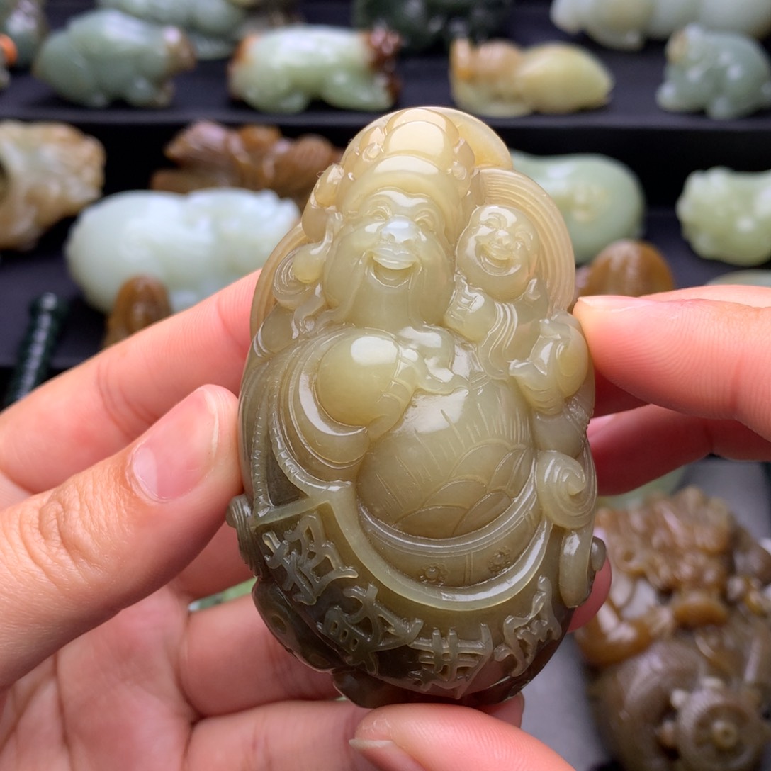 【闪购商品】和田玉未镶嵌把件