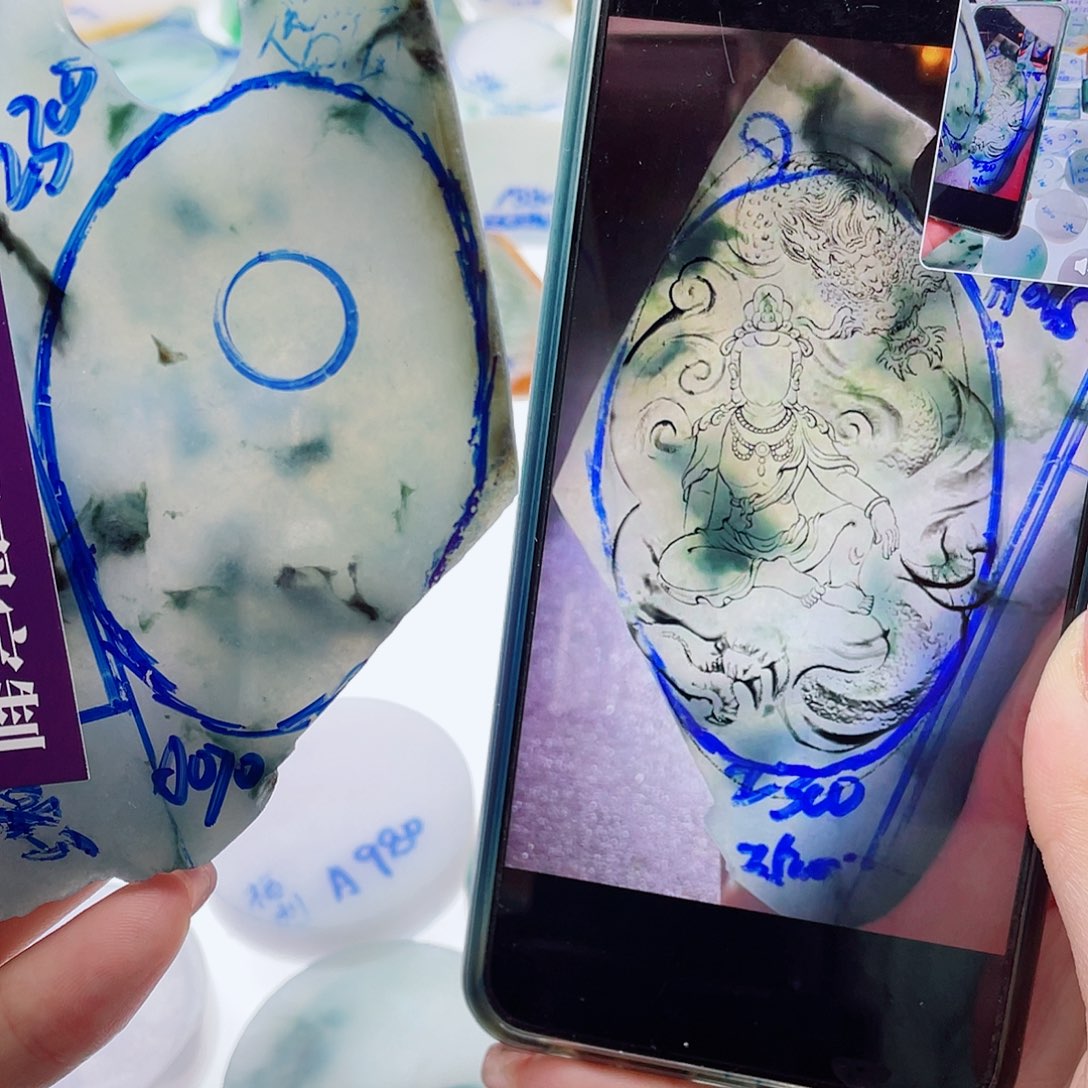 定制翡翠未镶嵌纯天然缅甸a货翡翠