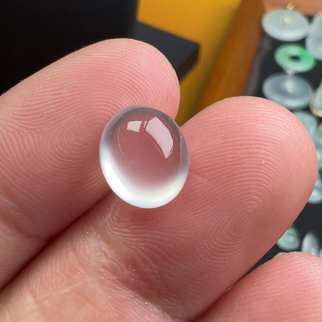 翡翠颈饰未镶嵌蛋面10