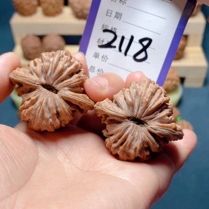 文玩核桃吊坠四座楼44