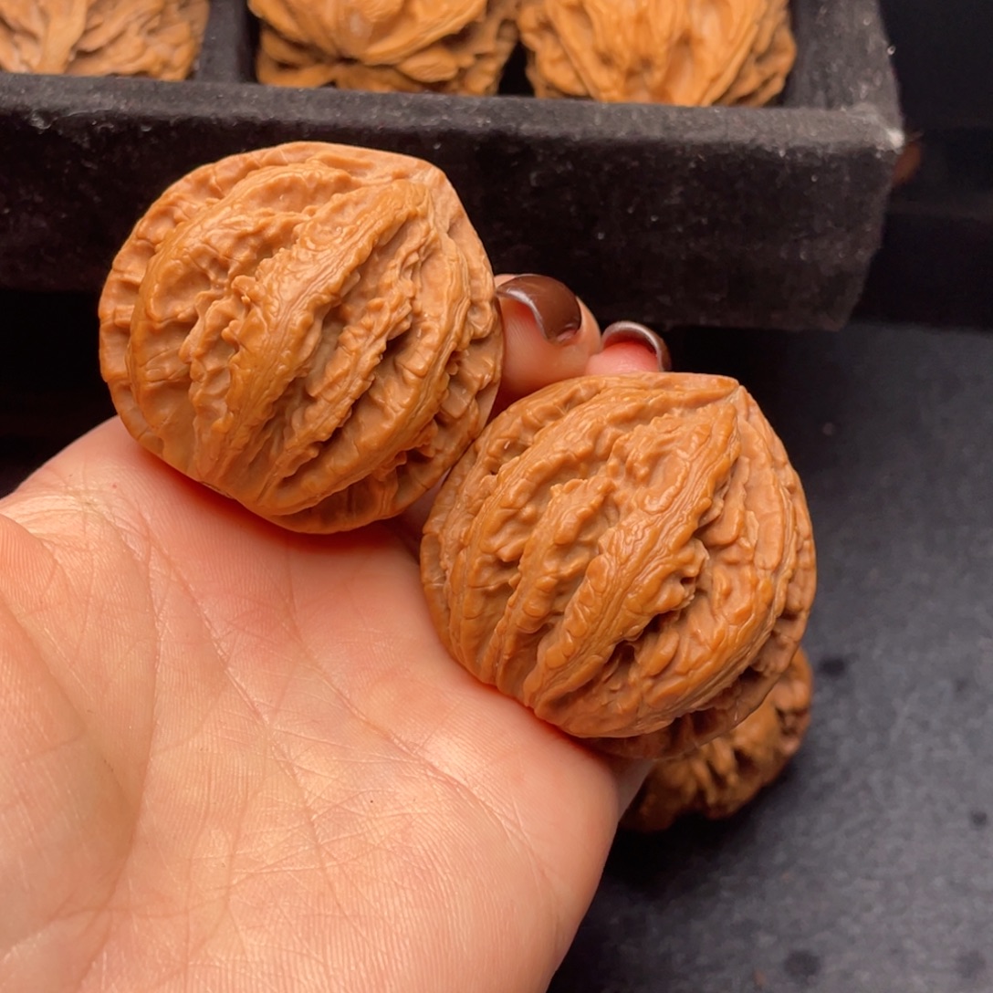 品***惠吊坠文玩核桃秦岭核桃36