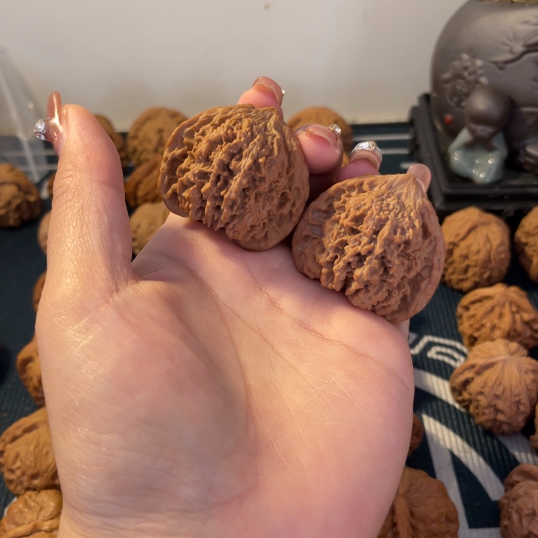 文玩核桃吊坠满天星42