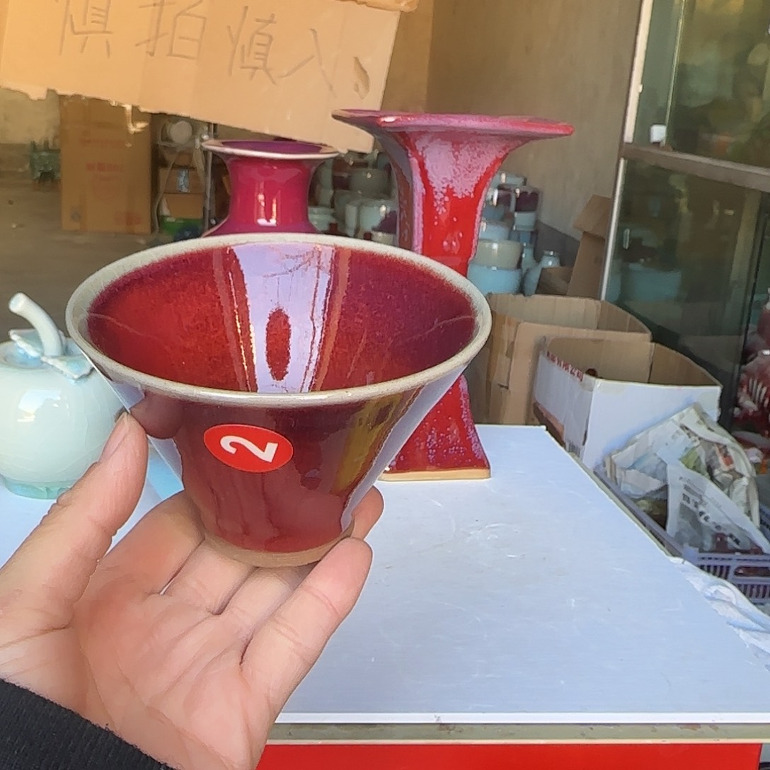 摆件陶郑家钧瓷摆件微暇