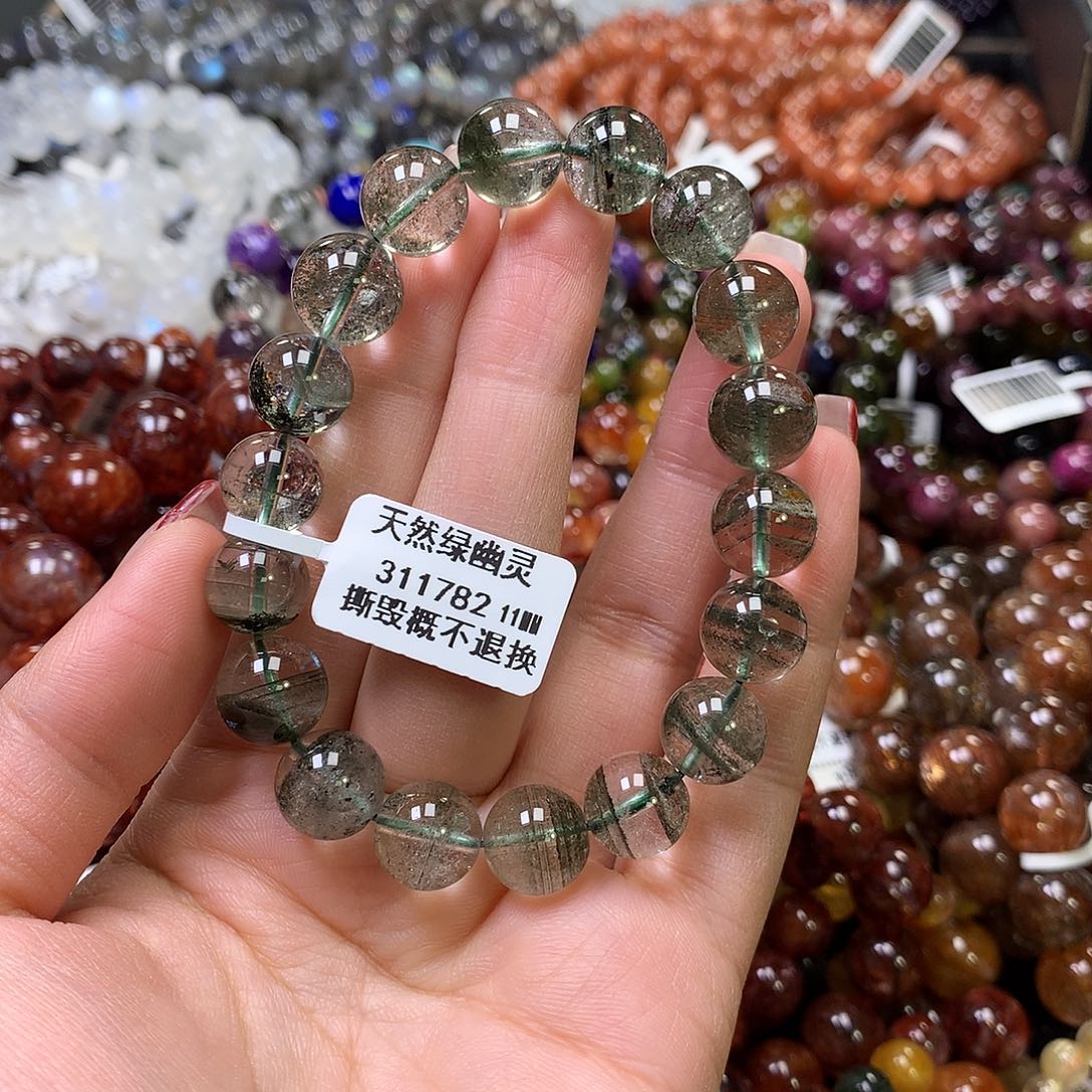 水晶手链未镶嵌，