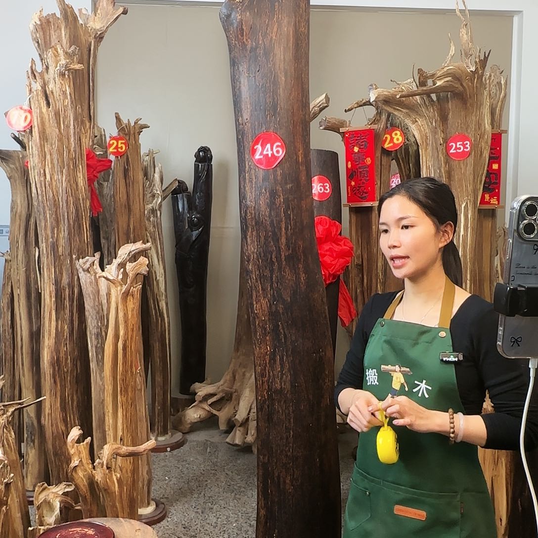 沉香木摆件A***物天然沉香原木摆件➕底座