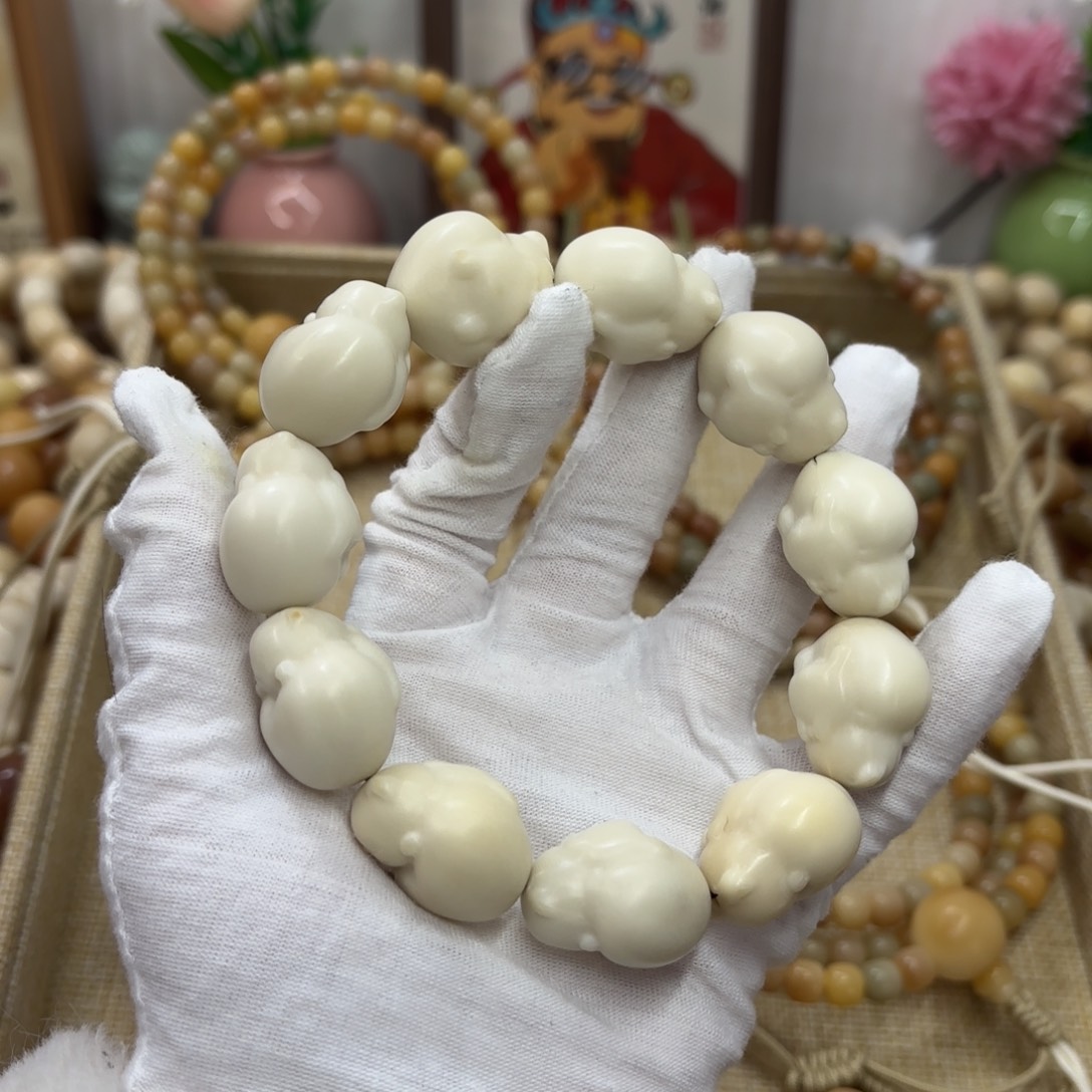 菩提根/象牙果吊坠牙果瑕疵干磨223