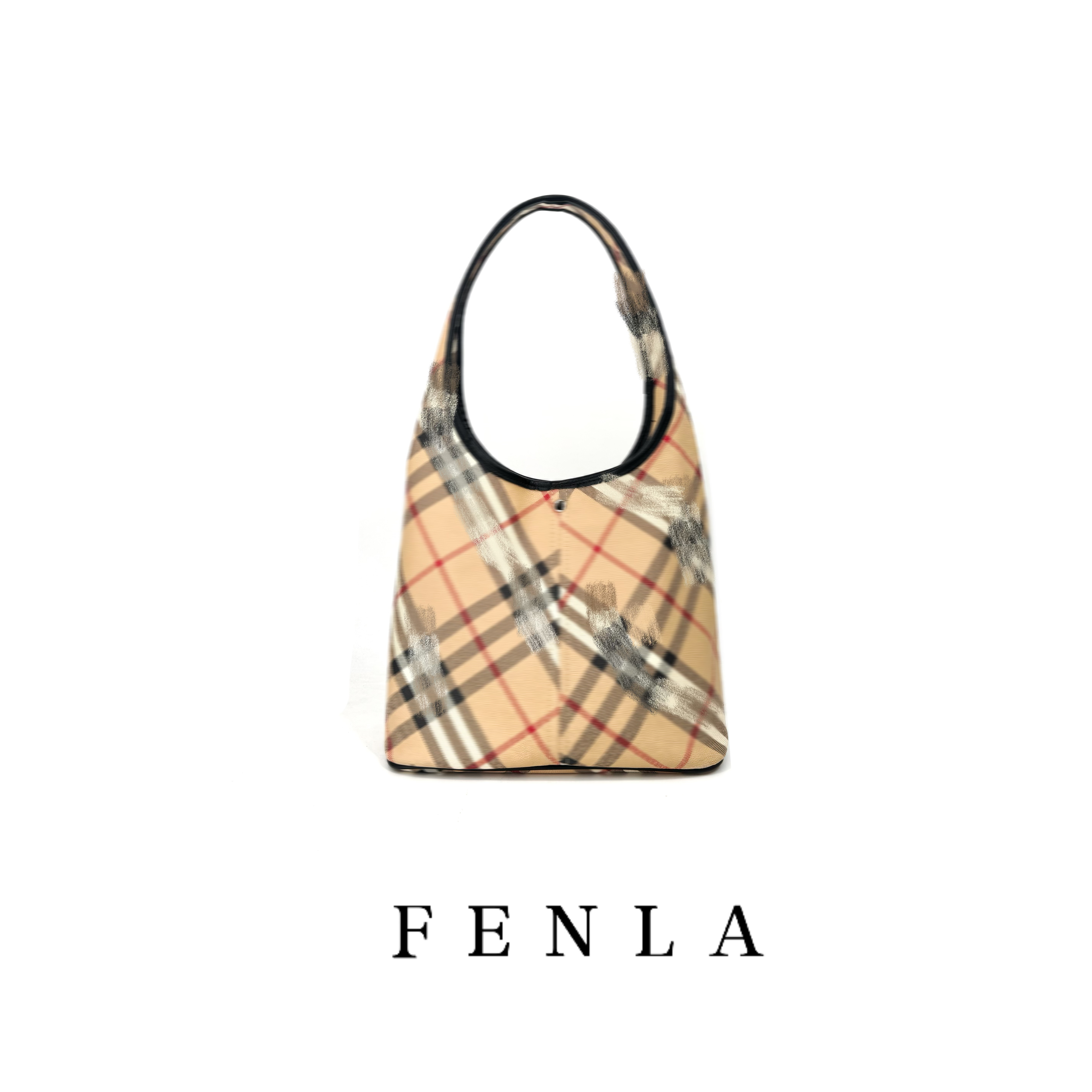 【惠姐私服】格纹托特包单肩腋下包手提女包 120