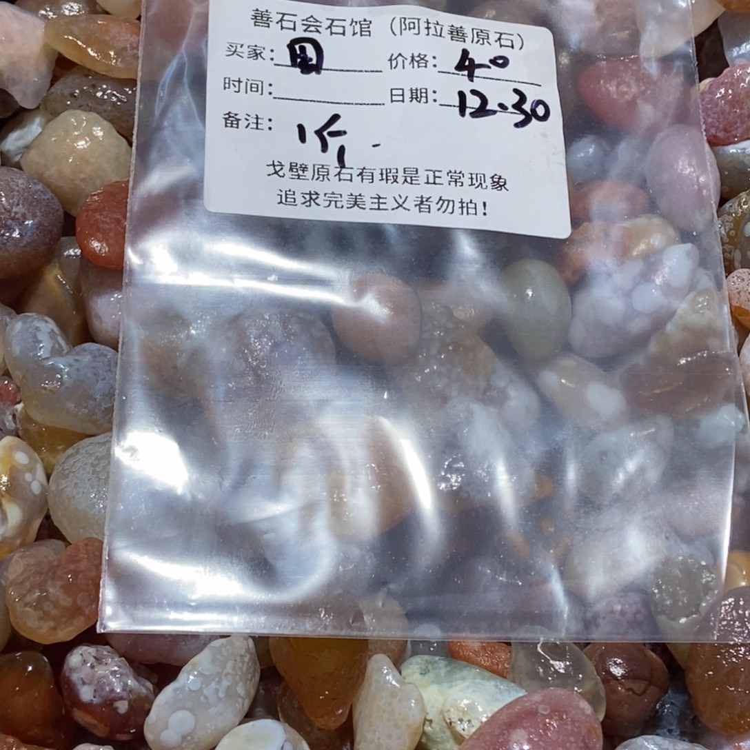 阿拉善花点好看的盆栽石