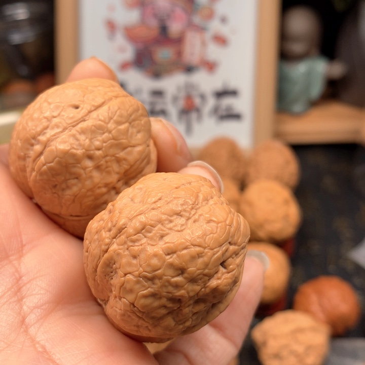 桃核把件荒金猛元宝40尺寸