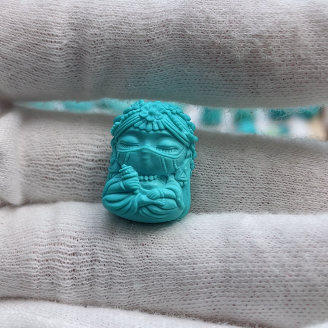 绿松石珠宝奇石未镶嵌