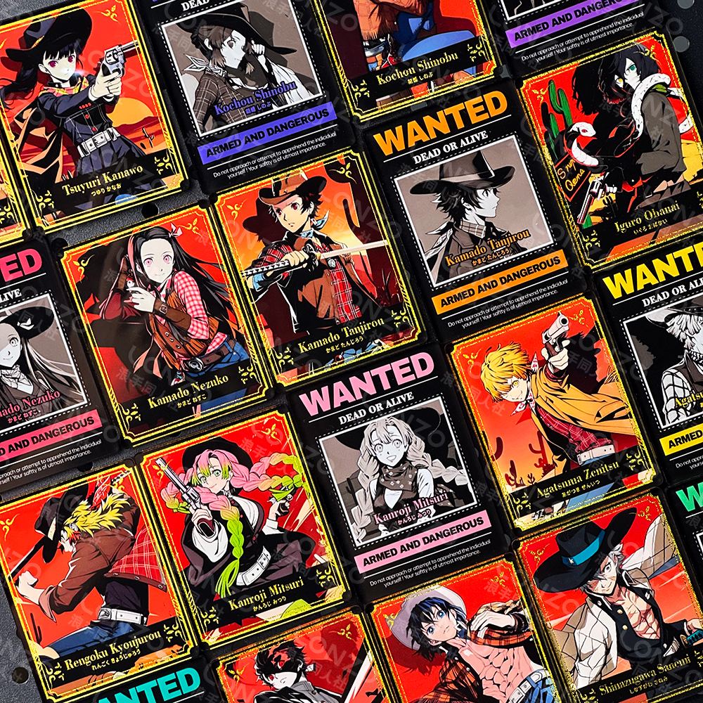 鬼灭之刃二创主题亚克力冰箱贴盲袋