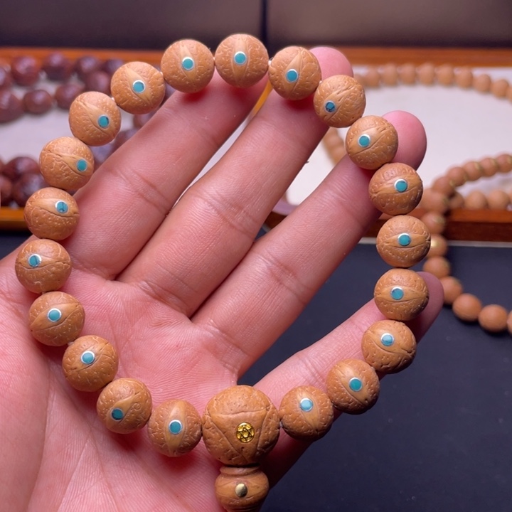 凤眼菩提吊坠凤眼