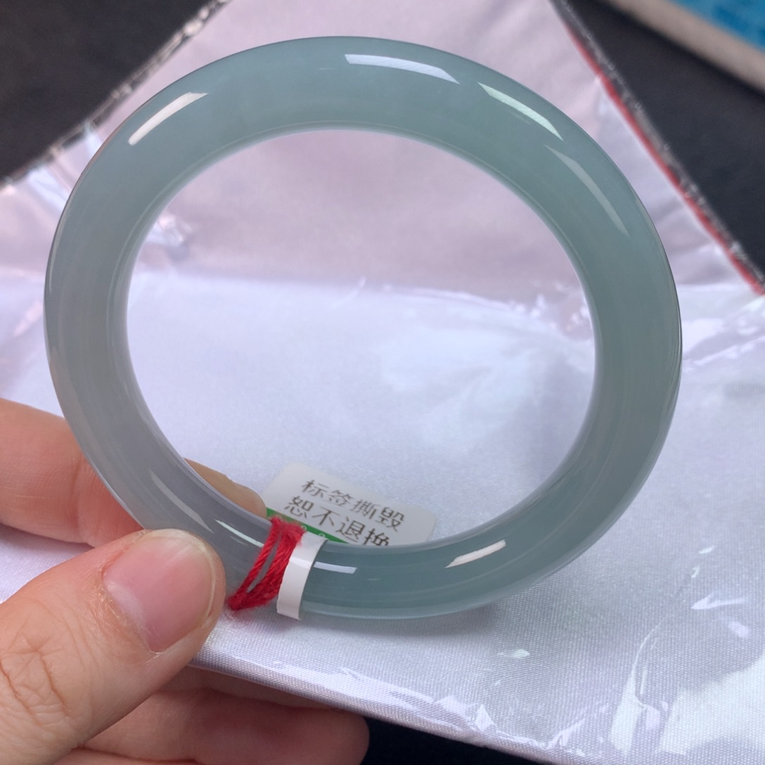 未镶嵌手镯翡翠缅甸天然翡翠手镯57