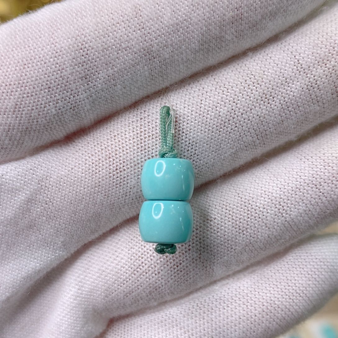 绿松石珠子未镶嵌
