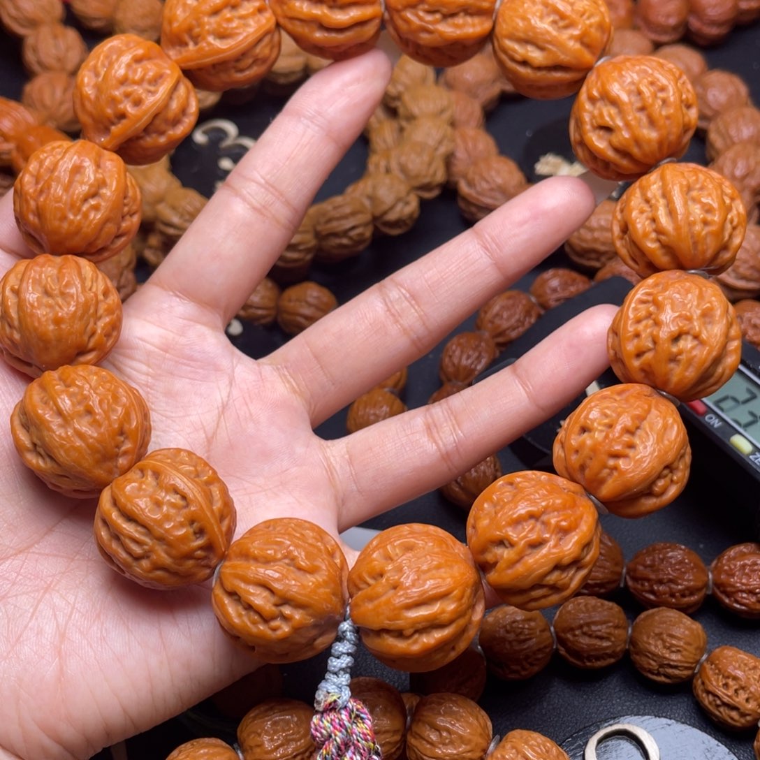 文玩核桃手串粗筋111