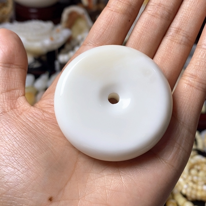 贝壳手串/手链直播间大平安扣