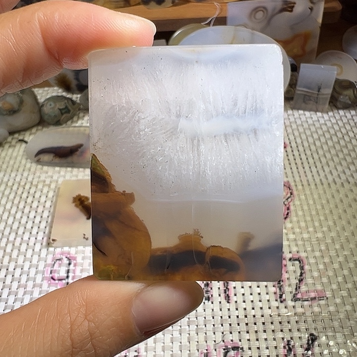 玛瑙/玉髓未镶嵌颈饰