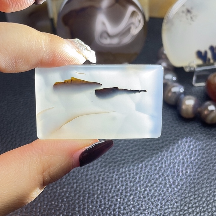 荒***荒玛瑙/玉髓未镶嵌颈饰