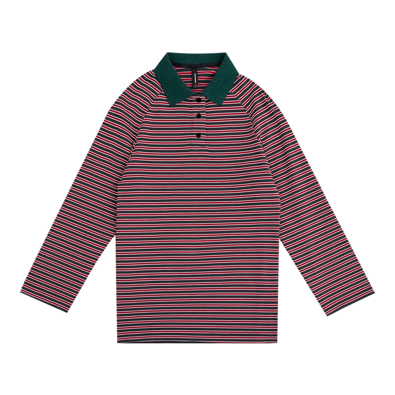 【上新】GGAHOLIDAY时尚休闲百搭长袖T恤上衣复古条纹POLO衫-161115