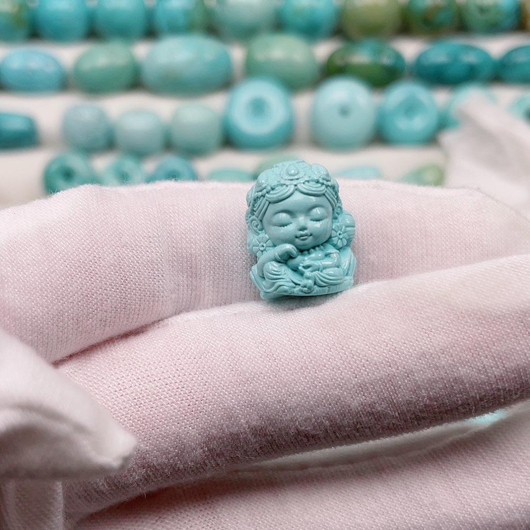 绿松石配饰未镶嵌?**?