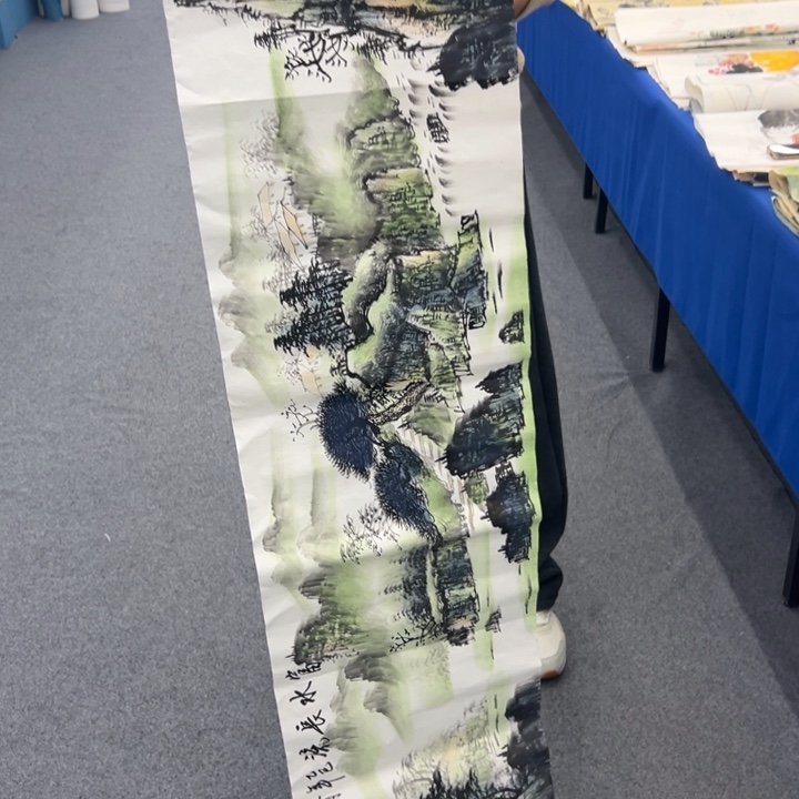 国画宣纸纯手绘字画