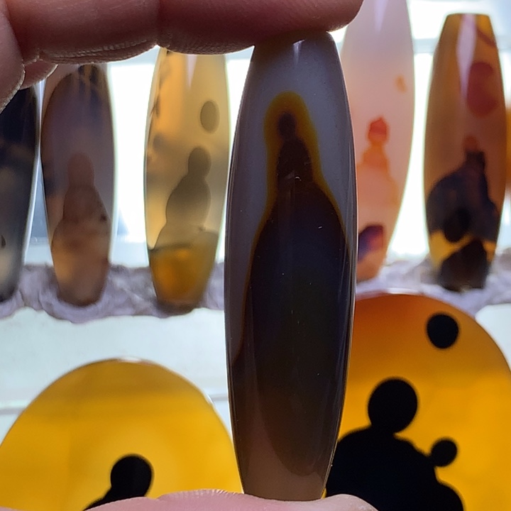 玛瑙/玉髓颈饰未镶嵌122