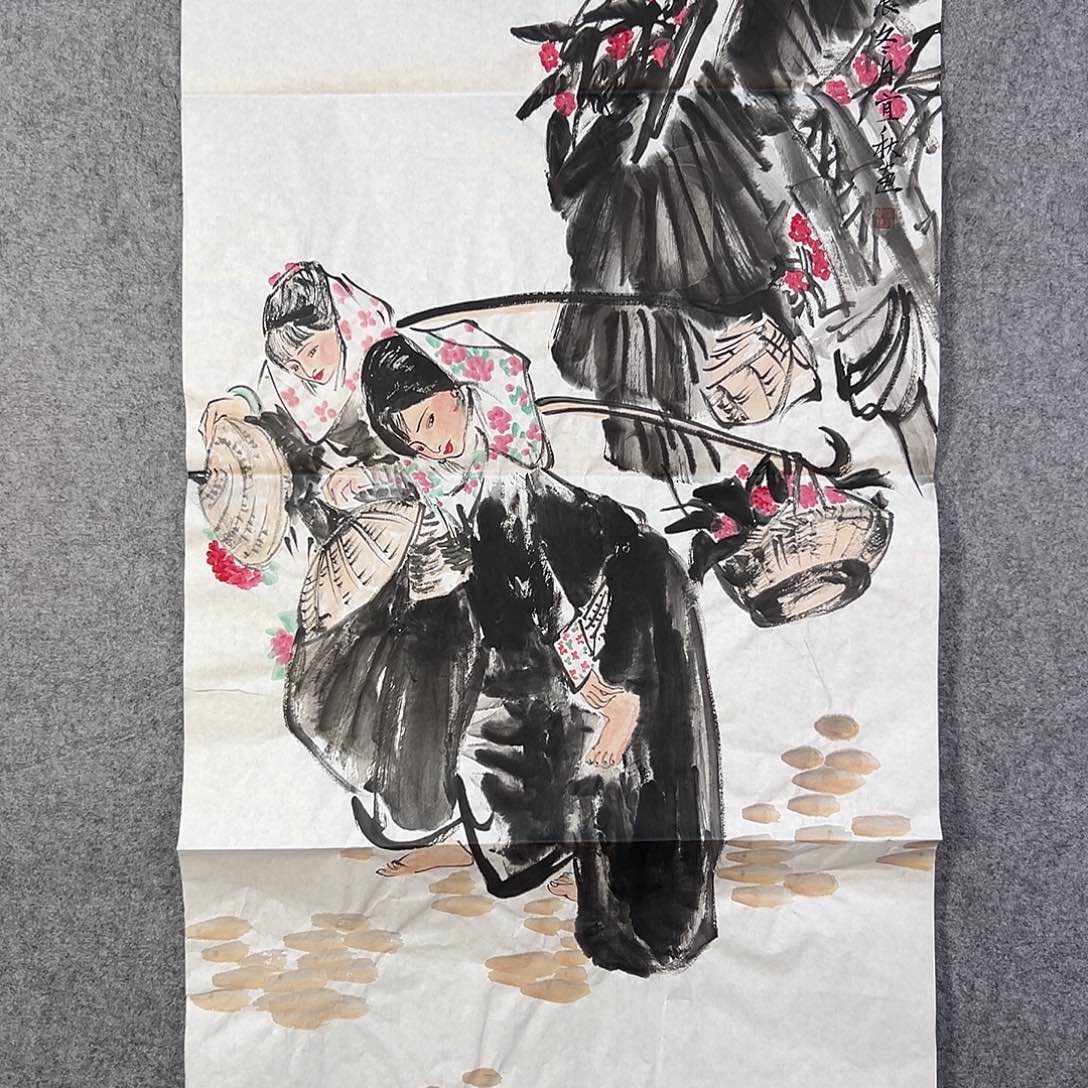 国画694 牡丹之歌传情动人