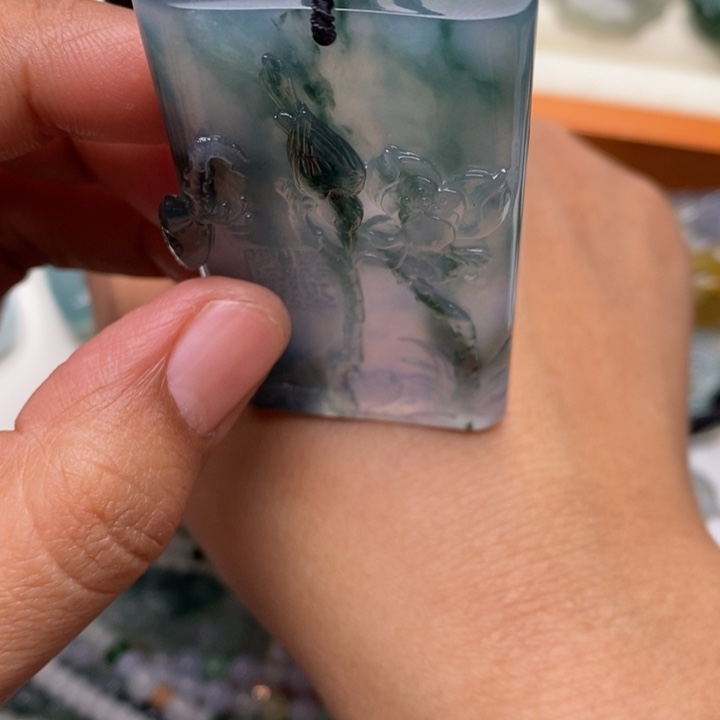 定制翡翠未镶嵌丁**陈