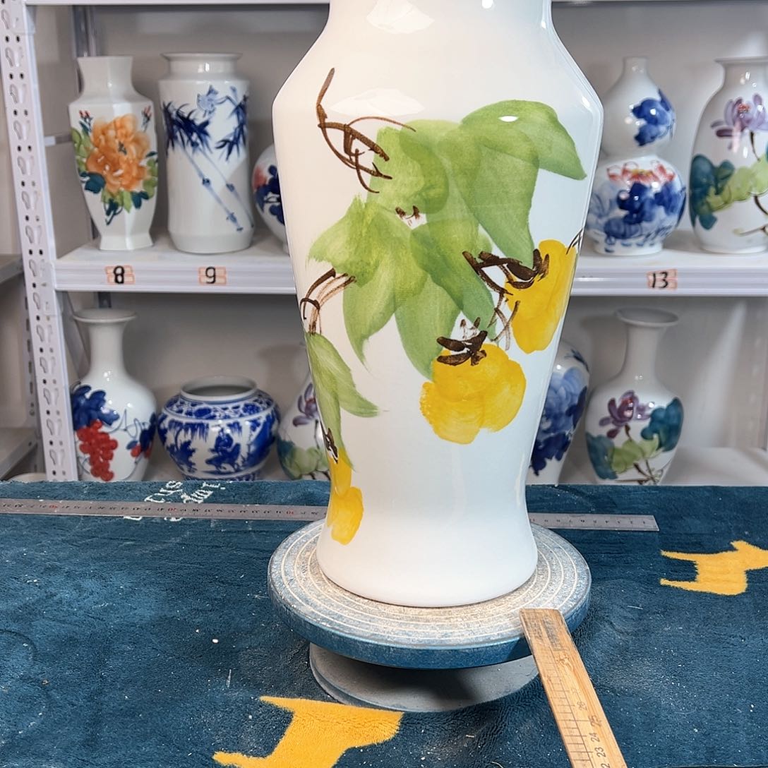 摆件景德镇陶瓷大鱼市