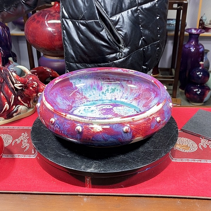 瓶中国神垕精品钧瓷