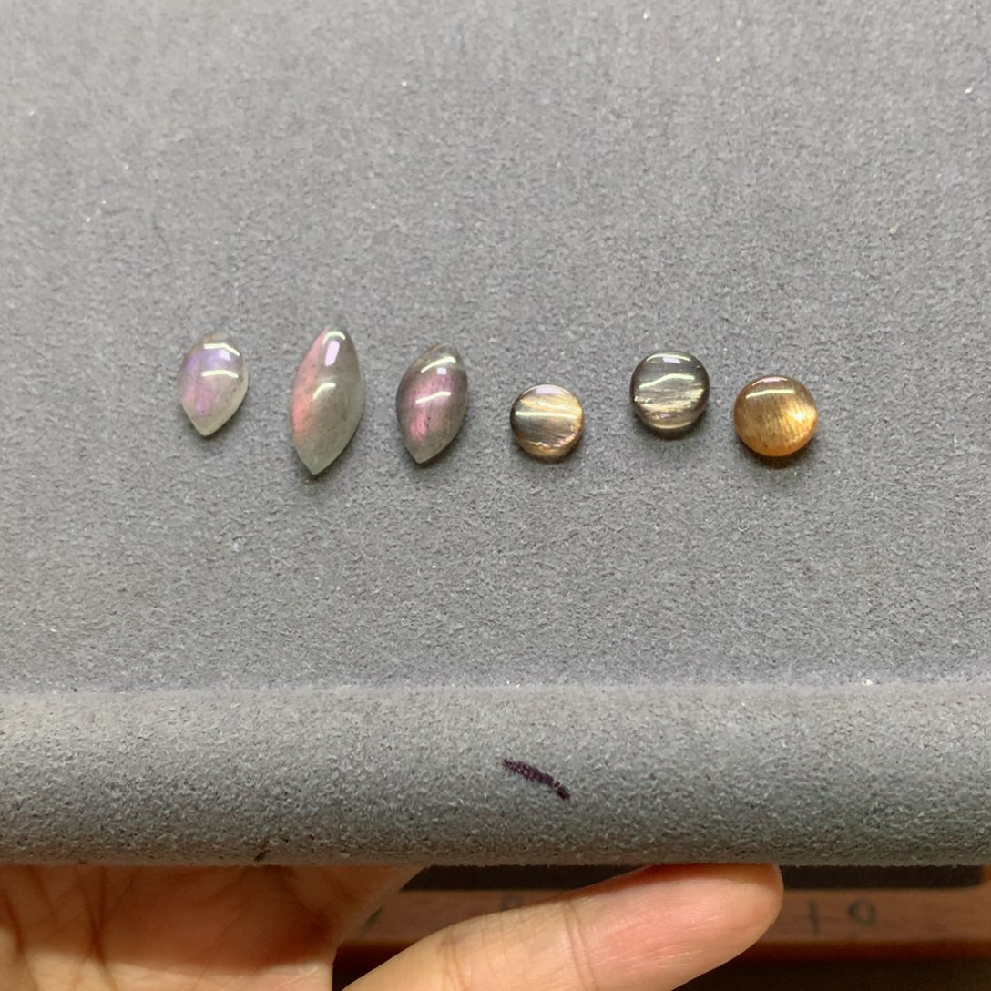 未镶嵌长石吊坠(不含链)