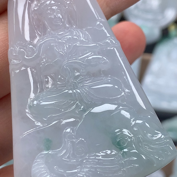 颈饰未镶嵌翡翠普贤