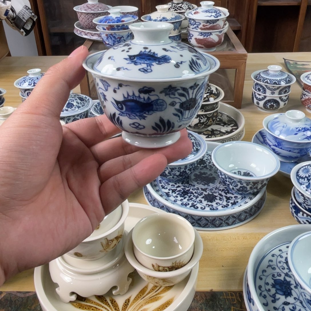 景德镇手工手绘茶具