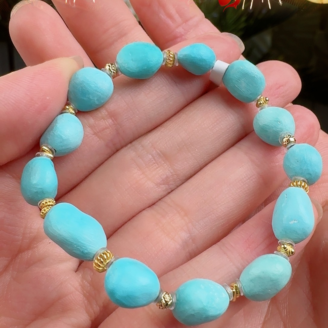 绿松石珠宝奇石未镶嵌